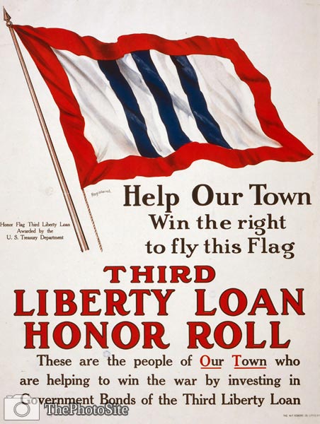 Win the right to fly this flagn WWI Poster - Click Image to Close