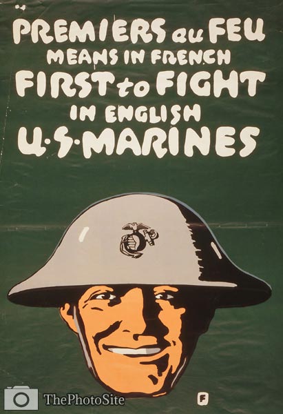 Premiers au feu - first to fight - World War I Poster - Click Image to Close