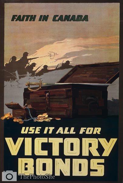 Faith in Canada - Candian World War I Poster - Click Image to Close