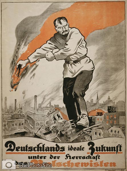 Deutschlands ideale Zukunft - German World War I Poster - Click Image to Close