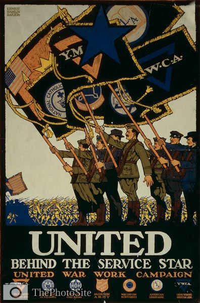 United War Work Campaign Poster - Click Image to Close