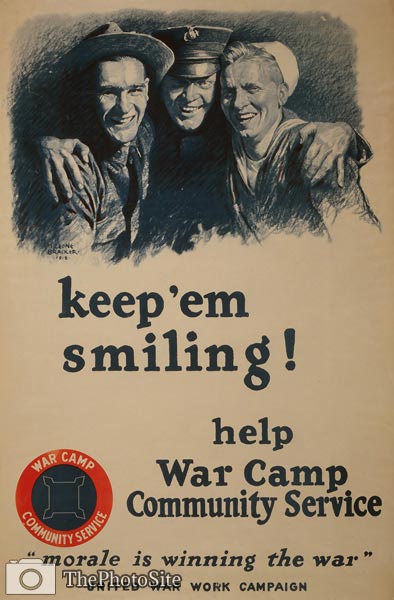Morale is winning the war World War 1 Poster - Click Image to Close