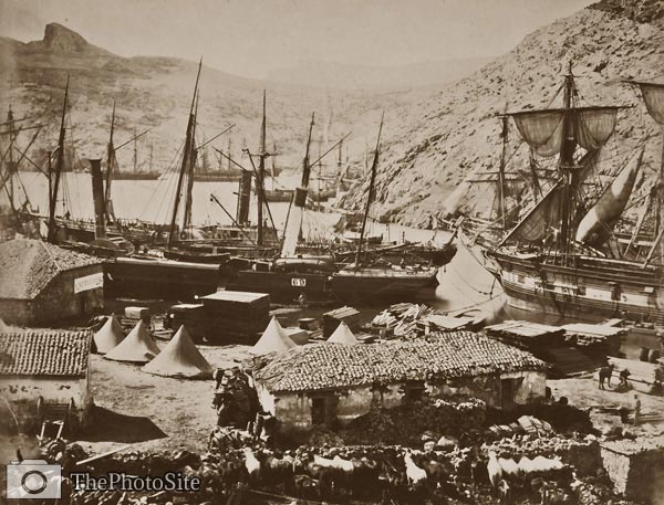 Cossack Bay, Balaklava harbor ship from Crimean War - Click Image to Close