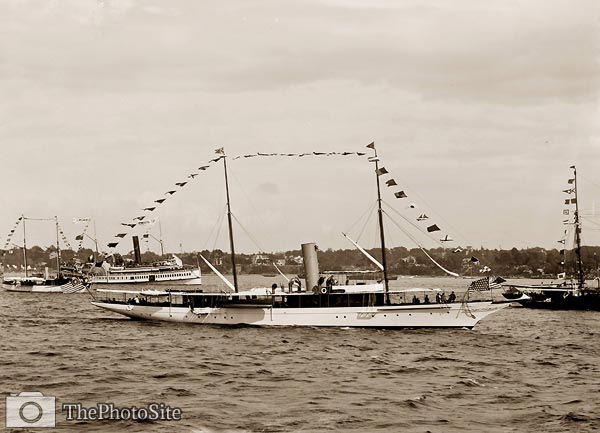 Idalia Yacht October 1899 - Click Image to Close