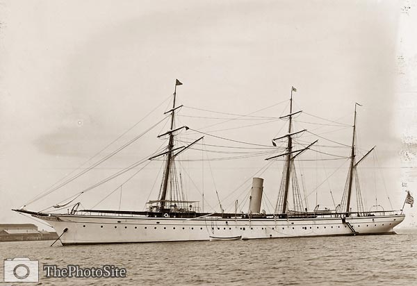Nourmahal Steam Yacht August 4th 1895 - Click Image to Close