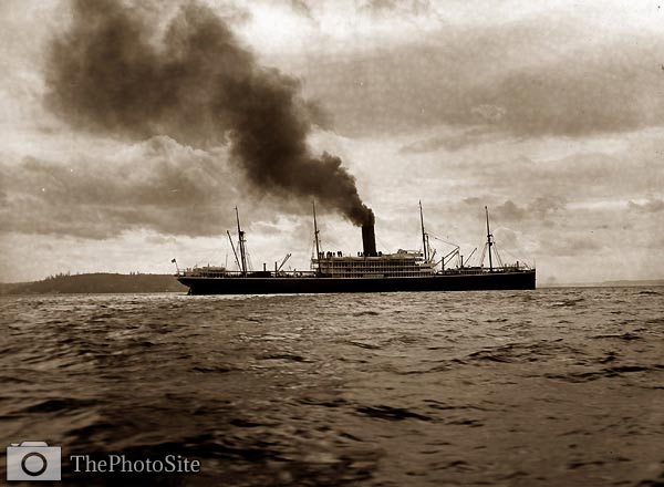 S.S. Dakota Steamship broadside - Click Image to Close