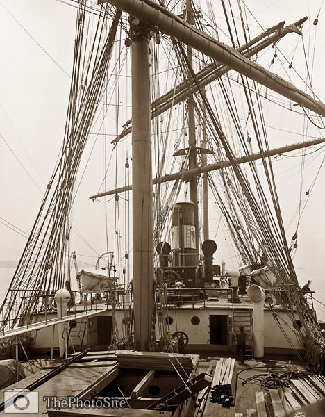 Sailing ship R.C. Rickmers 1905 - Click Image to Close