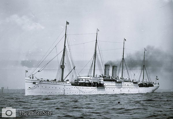 S.S. Fulda 19th century steamship ocean liner - Click Image to Close