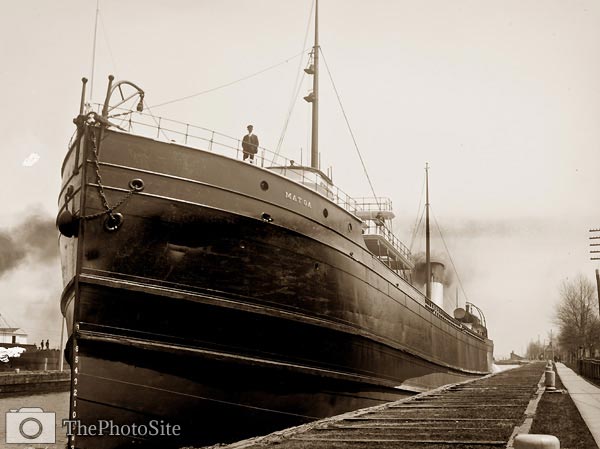 S.S. Matoa Freighter, Cargo Ship 1905 - Click Image to Close