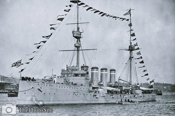 The Duke of Edinburgh armoured cruiser Royal Navy - Click Image to Close