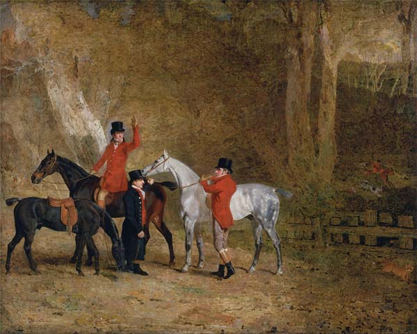 Foxhunting Scene - Click Image to Close