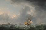 Charles Brooking English Ships Running before a Gale