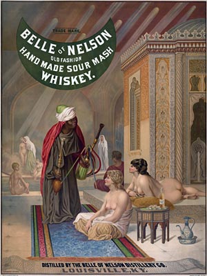 Belle of Nelson Sour Mash Whiskey poster