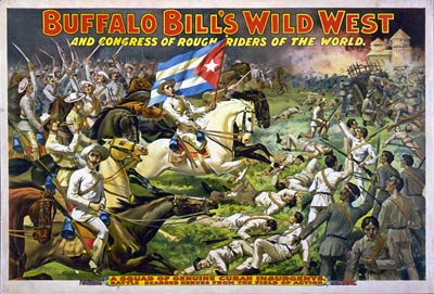 Buffalo Bill's wild west, rough riders of the world Poster