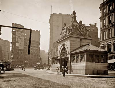 Adams Square Station, Boston, Massachusetts 1905
