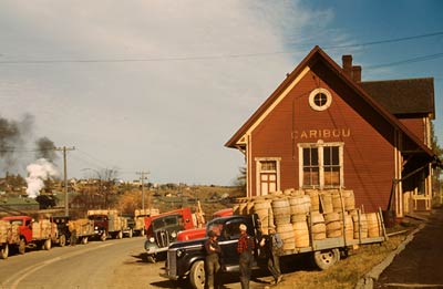 Starch factory, Aroostook County 1940