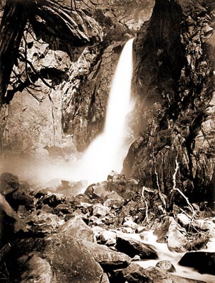 Lower Yosemite Falls, 1865