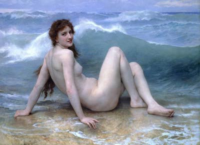 The wave William-Adolphe Bouguereau