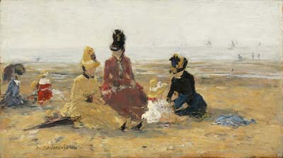 On the Beach, Trouville