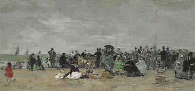 La plage de Trouville (1874)