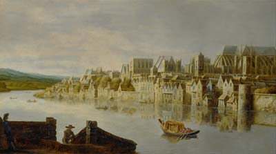 The Thames at Westminster Stairs - Click Image to Close