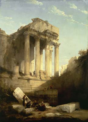 Ruins of the Temple of Bacchus - Click Image to Close