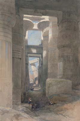 The Great Temple of Amon Karnak, The Hypostyle Hall - Click Image to Close