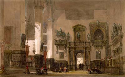 Interior of San Giovanni and San Paolo, Venice - Click Image to Close
