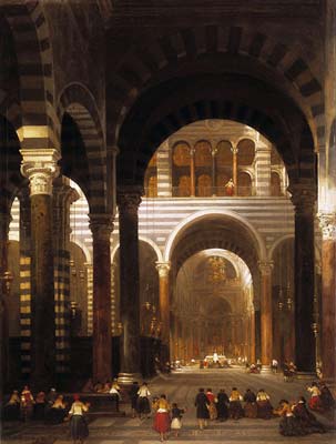 Interior of the Cathedral, Pisa
