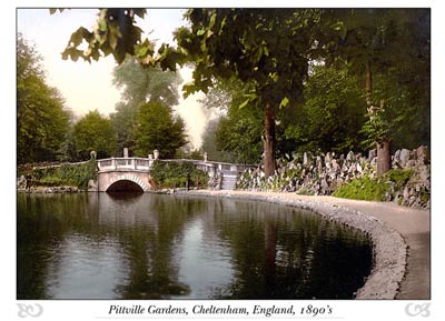 Pittville Gardens, Cheltenham, England