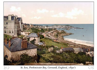 St. Ives Bay, Porthminster, Cornwall, England