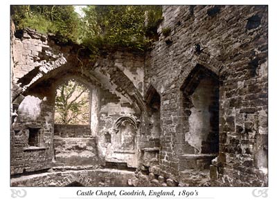 Goodrich Castle, The Chapel, England