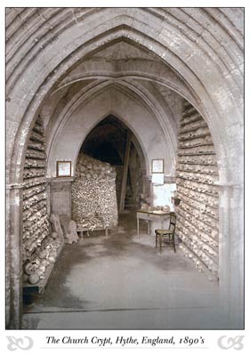 Hythe Church Crypt, England