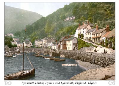 Lynmouth Harbour, Lynton and Lynmouth, England