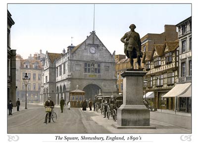The Square, Shrewsbury, England