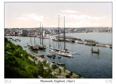 Weymouth (from the north), England
