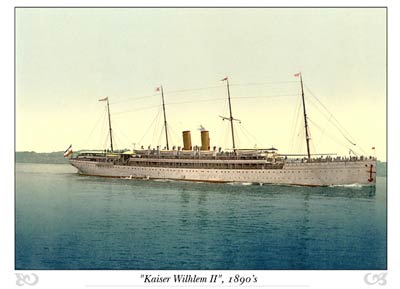 "Kaiser Wilhlem II", 1890's
