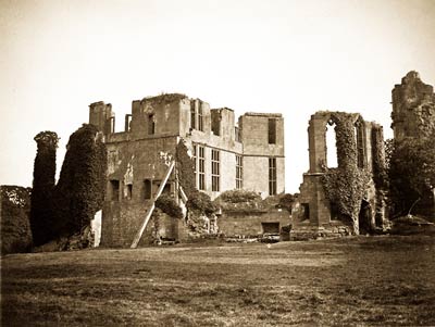 Kenilworth Castle, the Leicester Building antique photograph