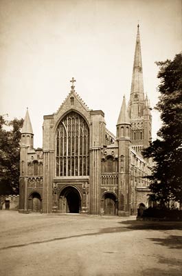 Norwich Cathedral, West Facade