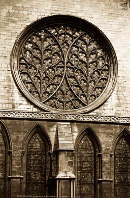 The Bishop's Eye. Rose Window, Lincoln Cathedral
