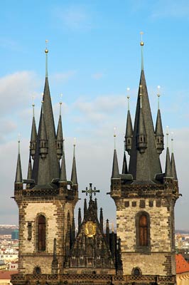 Tyn towers Prague