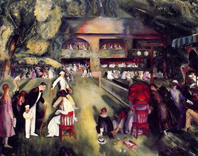 Tennis at Newport by George Bellows