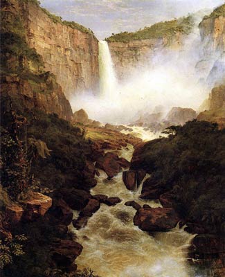 Tequendama Falls, near Bogota, New Granada Frederic Edwin Church
