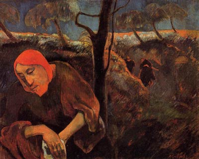 Christ in the Garden of Olives Paul Gauguin