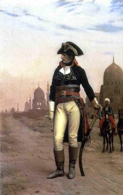 General Bonaparte in Cairo Jean-Leon Gerome