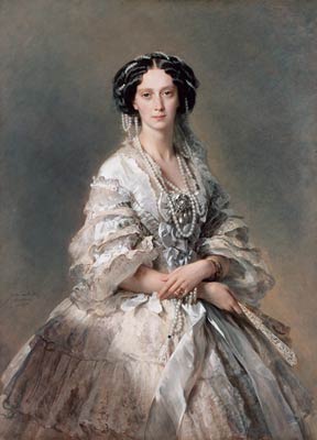Portrait of Empress Maria Alexandrovna Francois Xaver Winterhalt