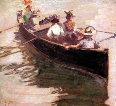 Boating Egon Schiele