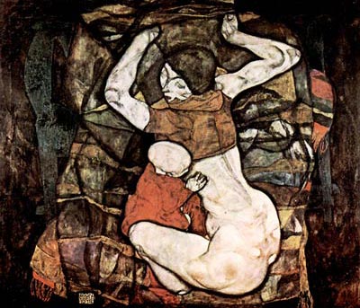 Young mother Egon Schiele