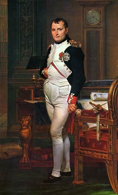 Napoleon in his study Jacques-Louis David