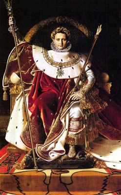 Napoleon I on his Imperial Throne Jean Auguste Dominique Ingres